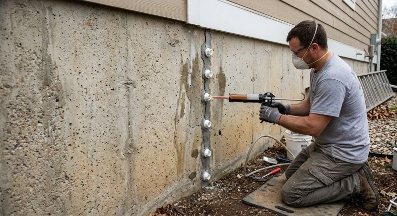 Structural Crack Repair in Alexandria, MN